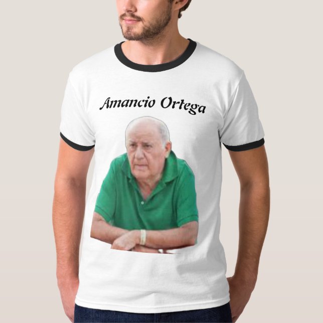 T-shirt Amancio Ortega 8 (Devant)