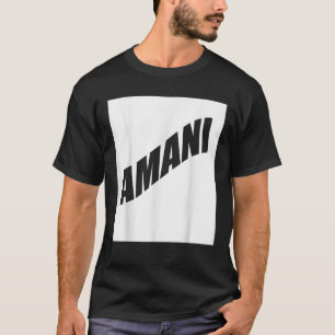 T-shirt Amani Famille Réunion Nom de famille Team Funny Cu