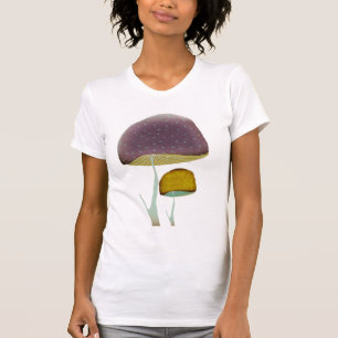 T-shirt Amanita muscaria Agaricus bisporus Chemise