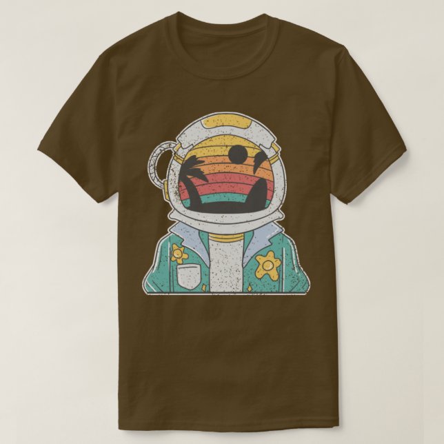 T-shirt amant astronaute (Design devant)