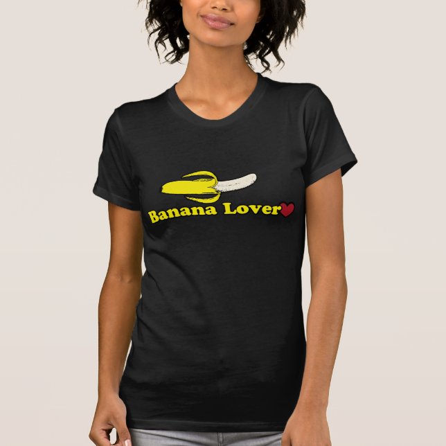 T-shirt amant de banane (Devant)