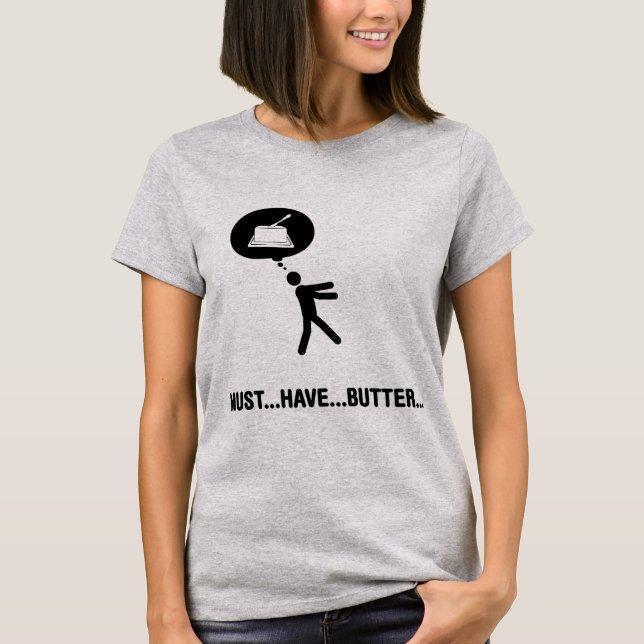 T-shirt Amant de beurre (Devant)