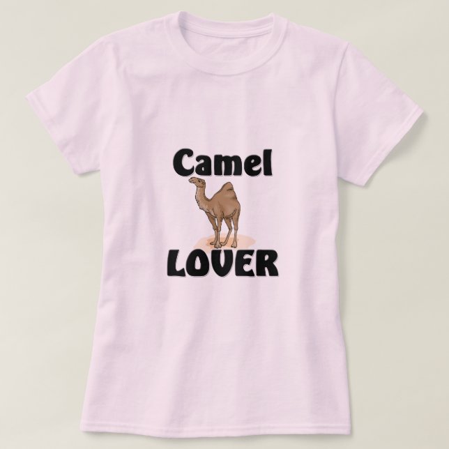 T-shirt Amant de chameau (Design devant)
