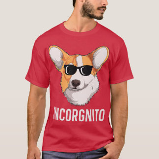 T-shirt Amant de chien Corgi Drôle de visage de Corgi gall
