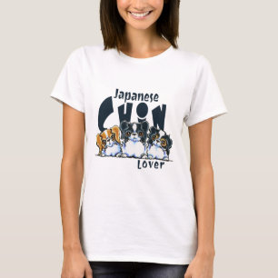 T-shirt Amant de Chin de Japonais