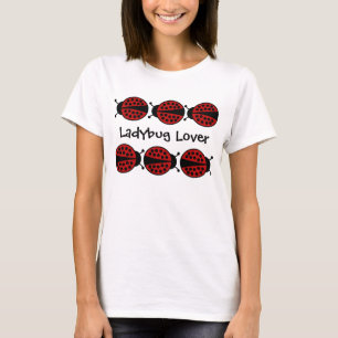 T-shirt Amant de coccinelle mignon