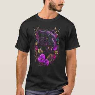 T-shirt Amant de la panthère animal Gros Chat Panthère Ani