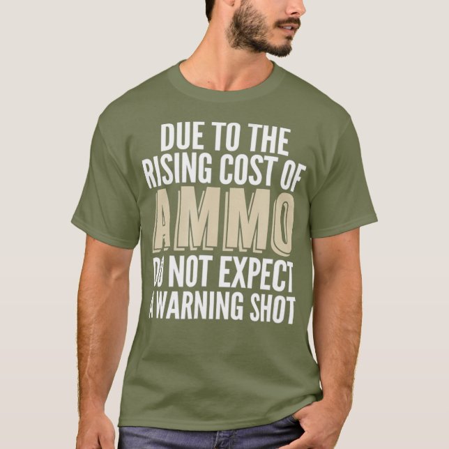 T-shirt Amant de l'arme à feu est Funny Pro Gun (Devant)