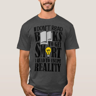 T-shirt Amant de livre amusant Citation, Cool Référenceur