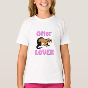 T-shirt Amant de loutre