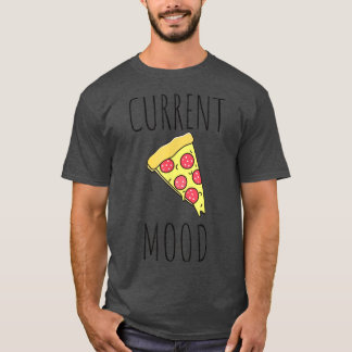 T-shirt Amant de pizza de l'humeur actuelle amusant amoure