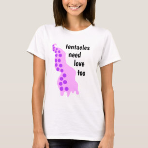 T-shirt amant de tentacule