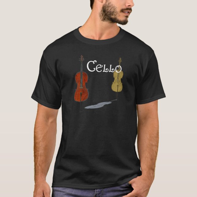 T-shirt Amant de violoncelle (Devant)
