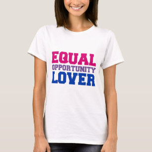 T-shirt Amant d'égalité des chances