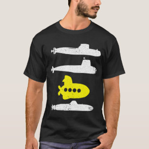 T-shirt Amant des sous-marins océan nautique sous-marinier