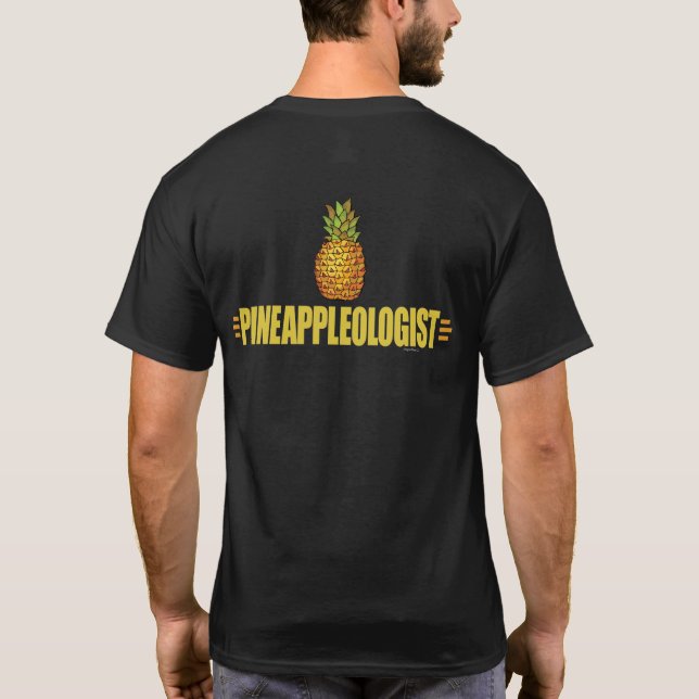 T-shirt Amant drôle d'ananas (Dos)