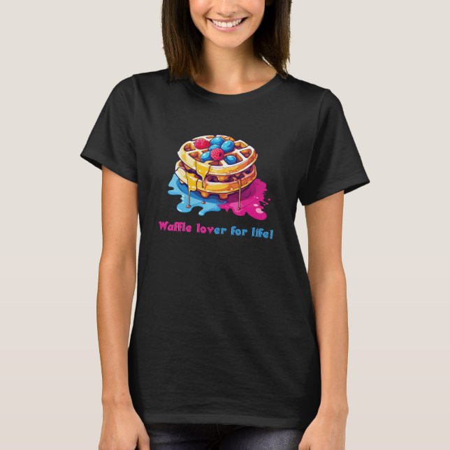 T-shirt Amant gaufre (Devant)
