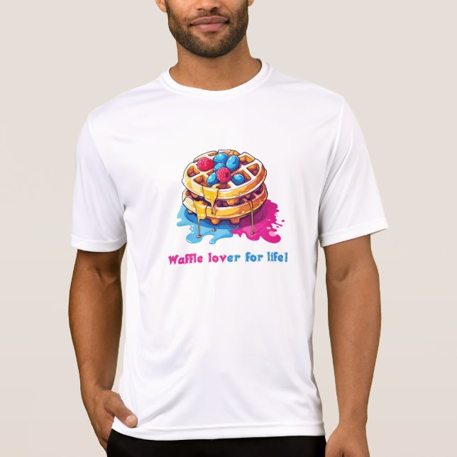 T-shirt Amant gaufre (Devant)