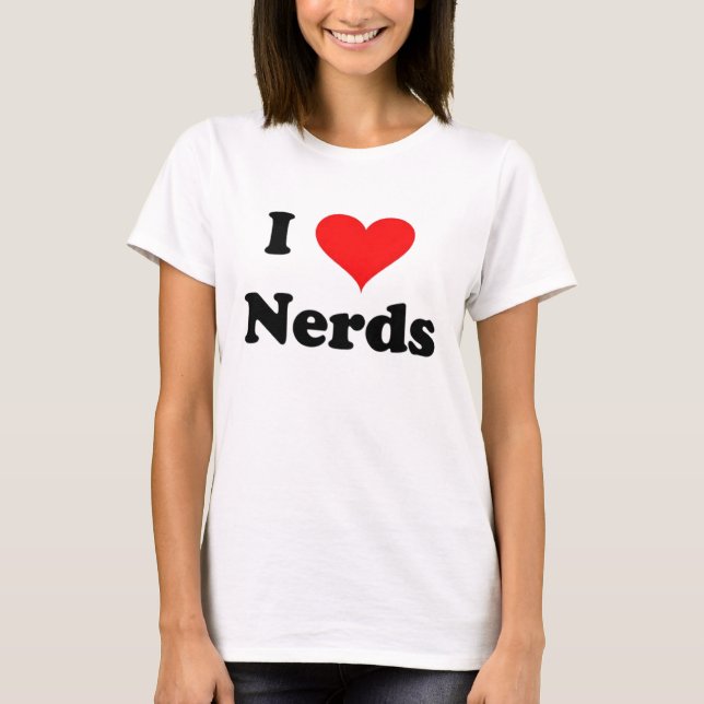 T-shirt Amant nerd (Devant)