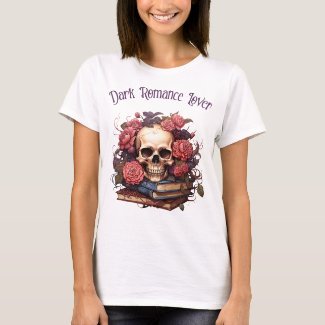 T-shirt Amant romantique foncé (Devant)