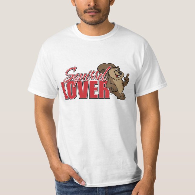 T-shirt Amant T d'écureuil (Devant)