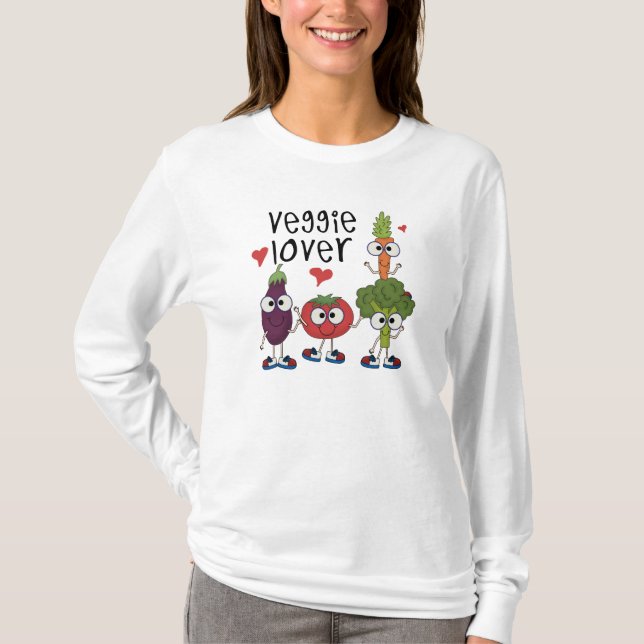 T-shirt Amant végétarien (Devant)