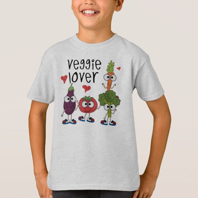 T-shirt Amant végétarien (Devant)
