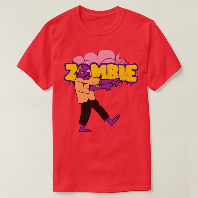 T-shirt amant zombie 11 (Design devant)