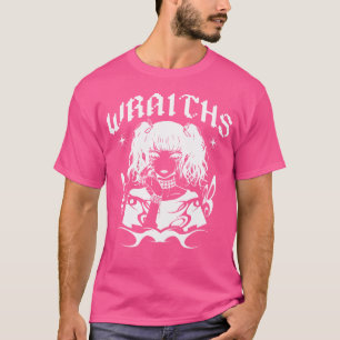 T-shirt Amante de la fille punk rock esthétique Wraiths Pu