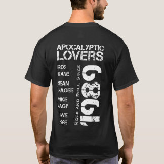 T-shirt Amants apocalyptiques - # depuis 1989 - nouveau