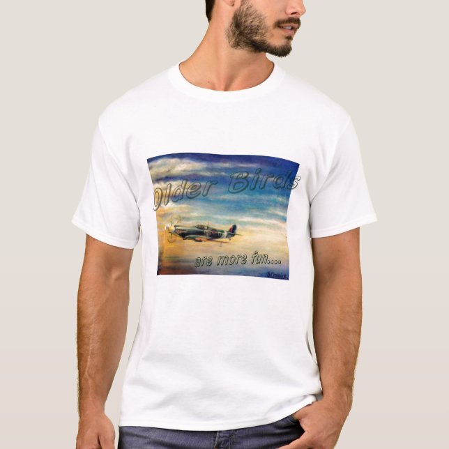 T-shirt Amants d'avion (Devant)