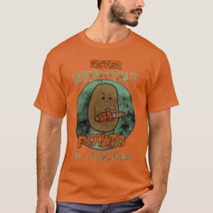 T-shirt Amants de film d'horreur à la tronçonneuse de pomm