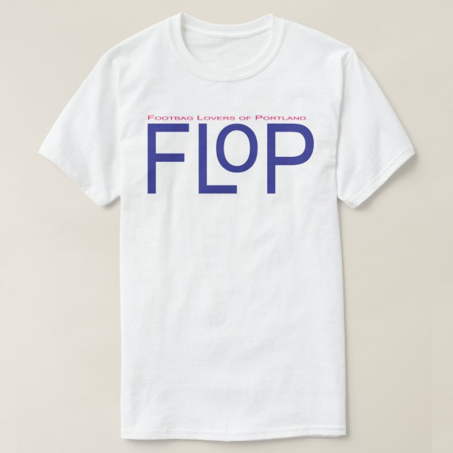 T-shirt Amants de Footbag de fiasco de Portland (Design devant)