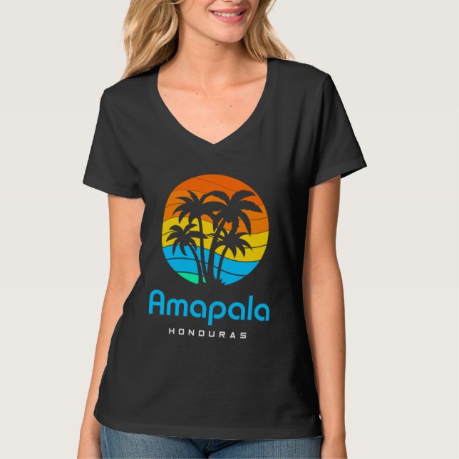 T-shirt Amapala Honduras (Devant)