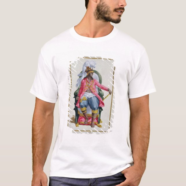 T-shirt Amar, roi d'Ouidah, de 'DES Estampes de Receuil, (Devant)