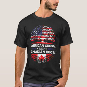 T-shirt Amarian cultivé avec des racines canadiennes canad