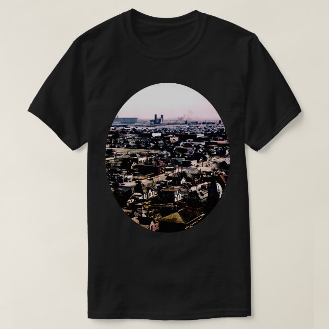 T-shirt Amarillo Texas 1940 (Design devant)