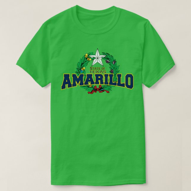 T-shirt Amarillo Texas StateUSA (Design devant)
