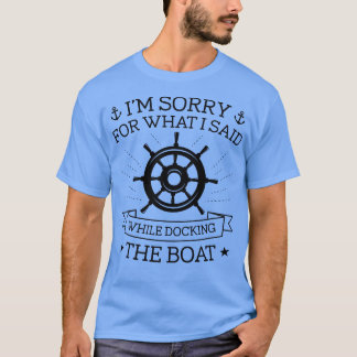 T-shirt Amarrage du bateau 1