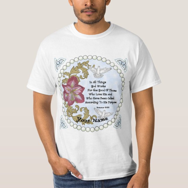 T-shirt Amaryllis Christian Toutes Choses  (Devant)