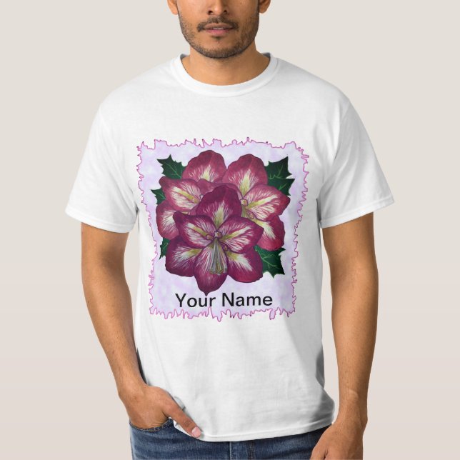 T-shirt Amaryllis Holly  (Devant)