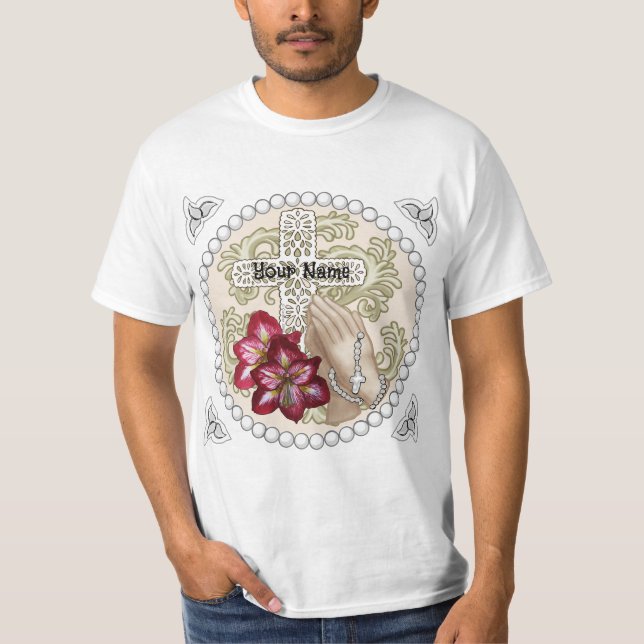 t-shirt Amaryllis Rosaire (Devant)