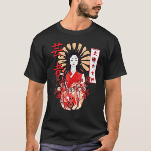 T-shirt Amaterasu Omikami Cerisier Goddess du Soleil