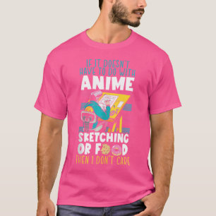 T-shirt Amateur d'anime Lecteur de manga Mangeur de Ramen
