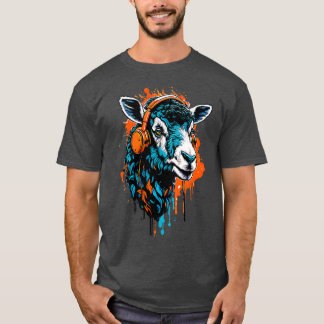 T-shirt Amateur d'art amusant Sheep