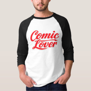 T-shirt Amateur de bandes dessinées conception audacieuse