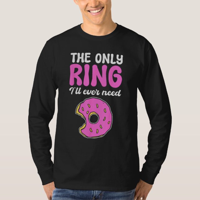 T-shirt Amateur de beignet beignet (Devant)