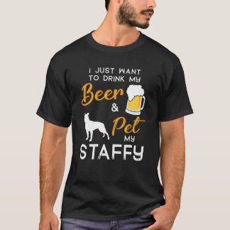 T-shirt Amateur de bière de chien robuste propriétaire Noë