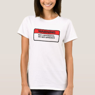 T-shirt Amateur de café