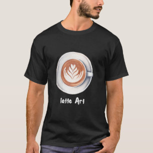 T-shirt Amateur de café Art Latte Barista Espresso Cappucc